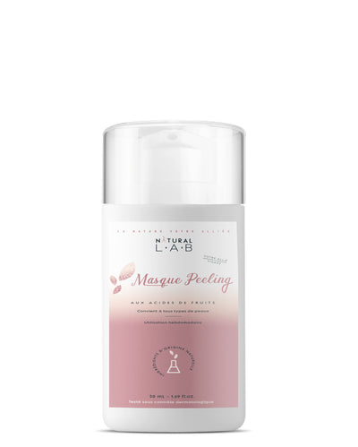 Masque peeling aux acides de fruits