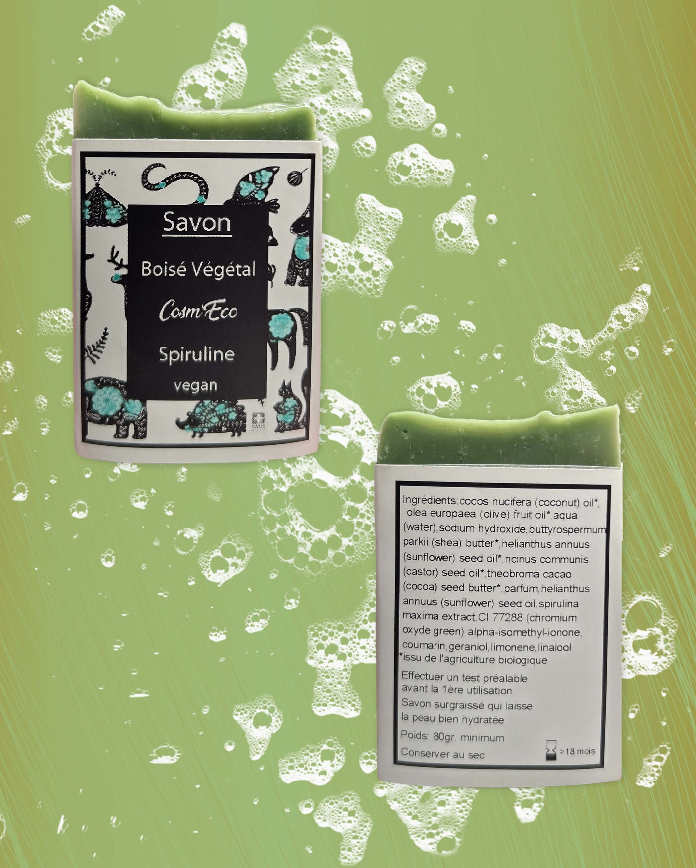 Savon à la Spiruline